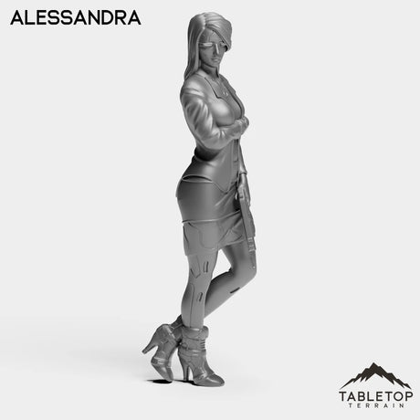 Tabletop Terrain Miniature Alessandra - Los Malos Cartel