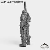 Tabletop Terrain Miniature Alpha-C Trooper - Alpha Troopers