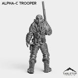 Tabletop Terrain Miniature Alpha-C Trooper - Alpha Troopers
