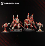 Tabletop Terrain Miniature Alpha & Hadar, Synchrosquad