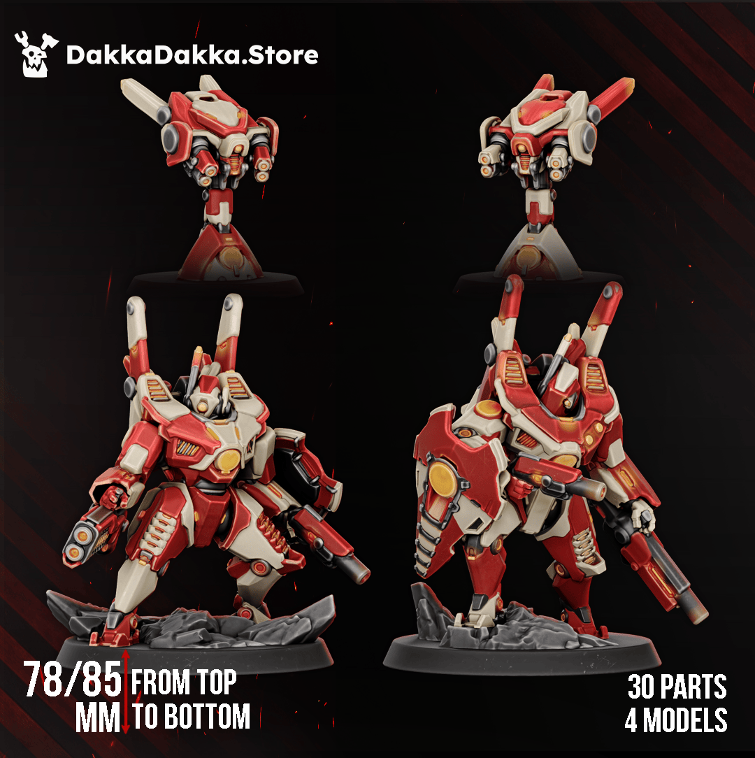 Tabletop Terrain Miniature Alpha & Hadar, Synchrosquad