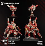 Tabletop Terrain Miniature Alpha & Hadar, Synchrosquad
