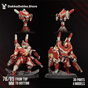 Tabletop Terrain Miniature Alpha & Hadar, Synchrosquad
