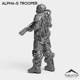 Tabletop Terrain Miniature Alpha-S Trooper - Alpha Troopers