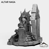 Tabletop Terrain Miniature Altar Naga