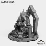 Tabletop Terrain Miniature Altar Naga
