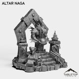 Tabletop Terrain Miniature Altar Naga