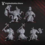 Tabletop Terrain Miniature Amalgamants of the Cosmic Harverster (x5)