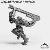 Tabletop Terrain Miniature Amanda ''Wrench'' Pistons - Division Ex