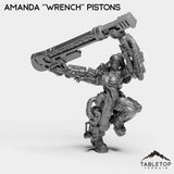 Tabletop Terrain Miniature Amanda ''Wrench'' Pistons - Division Ex