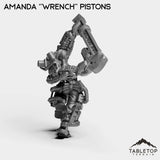 Tabletop Terrain Miniature Amanda ''Wrench'' Pistons - Division Ex