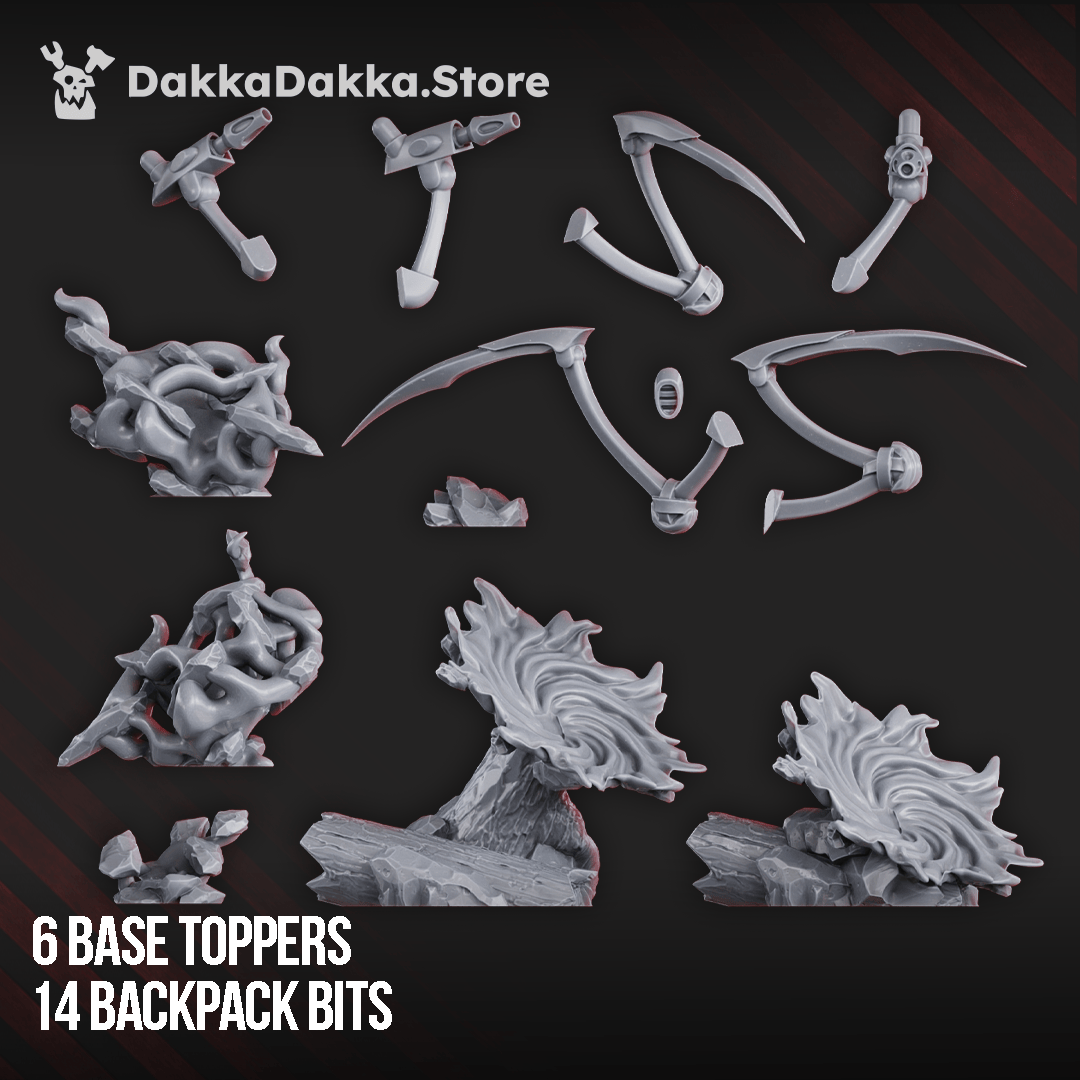 Tabletop Terrain Miniature Anchorites Webstriders (build kit)