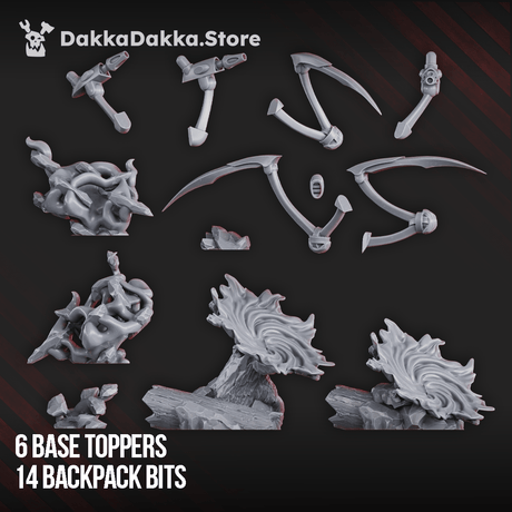 Tabletop Terrain Miniature Anchorites Webstriders (build kit)
