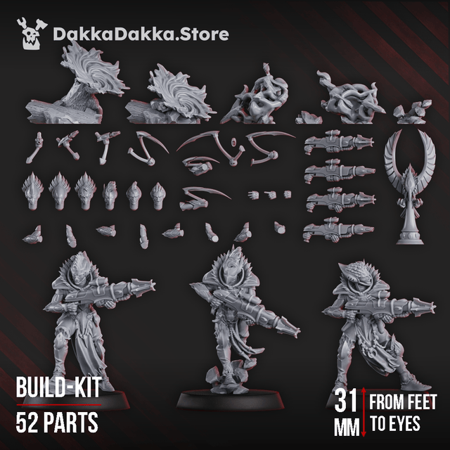 Tabletop Terrain Miniature Anchorites Webstriders (build kit)