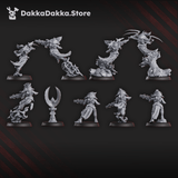 Tabletop Terrain Miniature Anchorites Webstriders Squad (x9)
