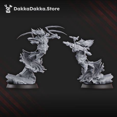 Tabletop Terrain Miniature Anchorites Webstriders Squad (x9)