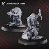 Tabletop Terrain Miniature Ancient Mine Rats