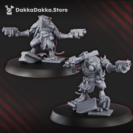 Tabletop Terrain Miniature Ancient Mine Rats