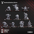 Tabletop Terrain Miniature Ancient Mine Rats