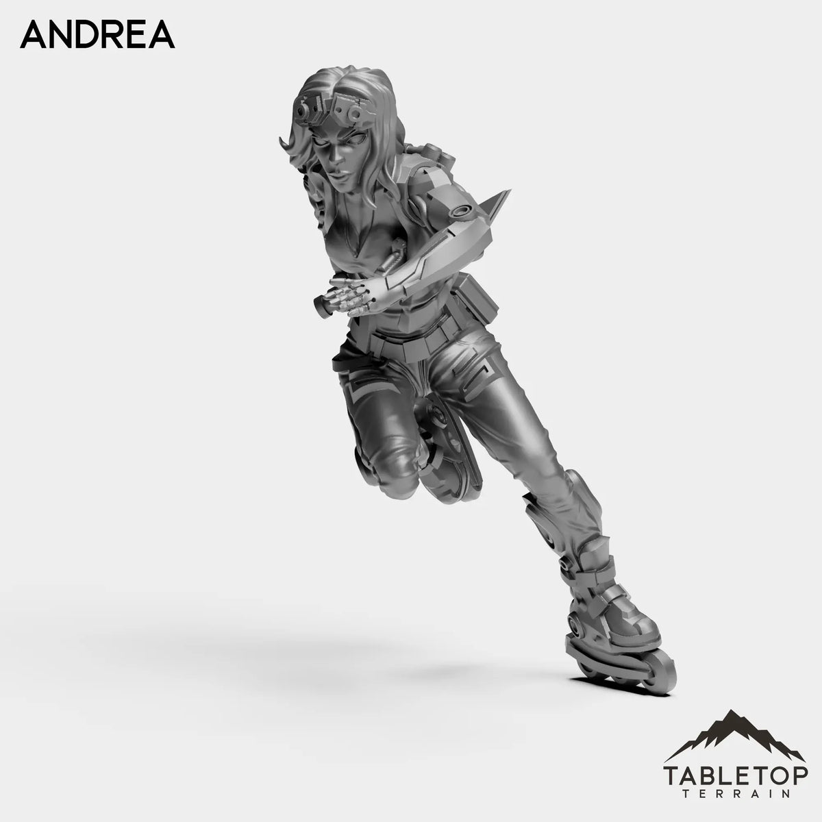 Tabletop Terrain Miniature Andrea - Bomber Girls