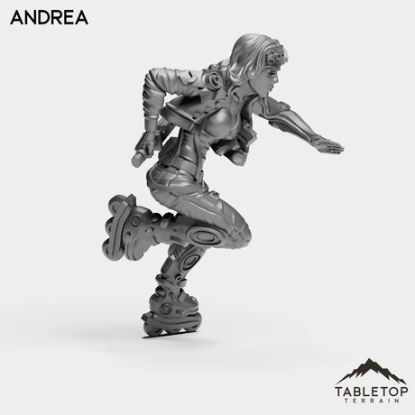 Tabletop Terrain Miniature Andrea - Bomber Girls