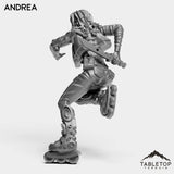 Tabletop Terrain Miniature Andrea - Bomber Girls