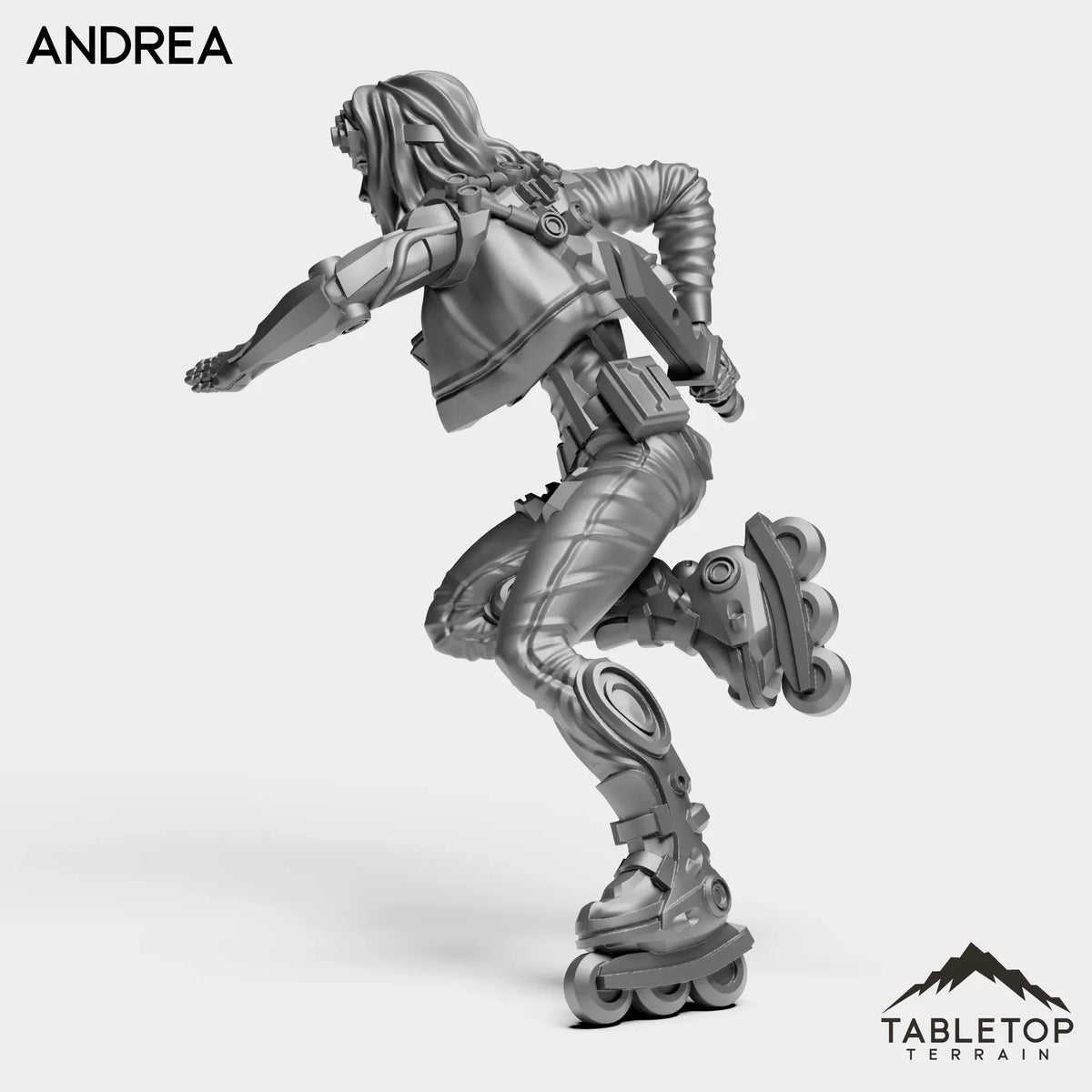 Tabletop Terrain Miniature Andrea - Bomber Girls