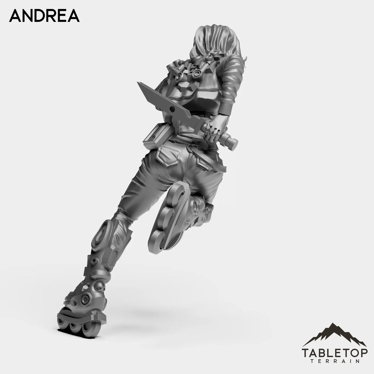 Tabletop Terrain Miniature Andrea - Bomber Girls