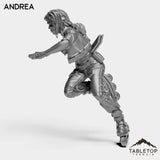 Tabletop Terrain Miniature Andrea - Bomber Girls