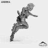 Tabletop Terrain Miniature Andrea - Bomber Girls