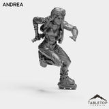 Tabletop Terrain Miniature Andrea - Bomber Girls