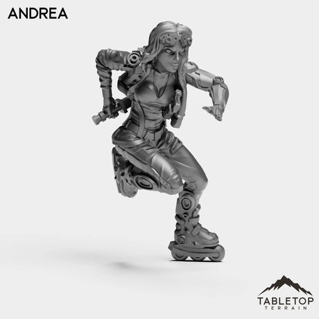 Tabletop Terrain Miniature Andrea - Bomber Girls