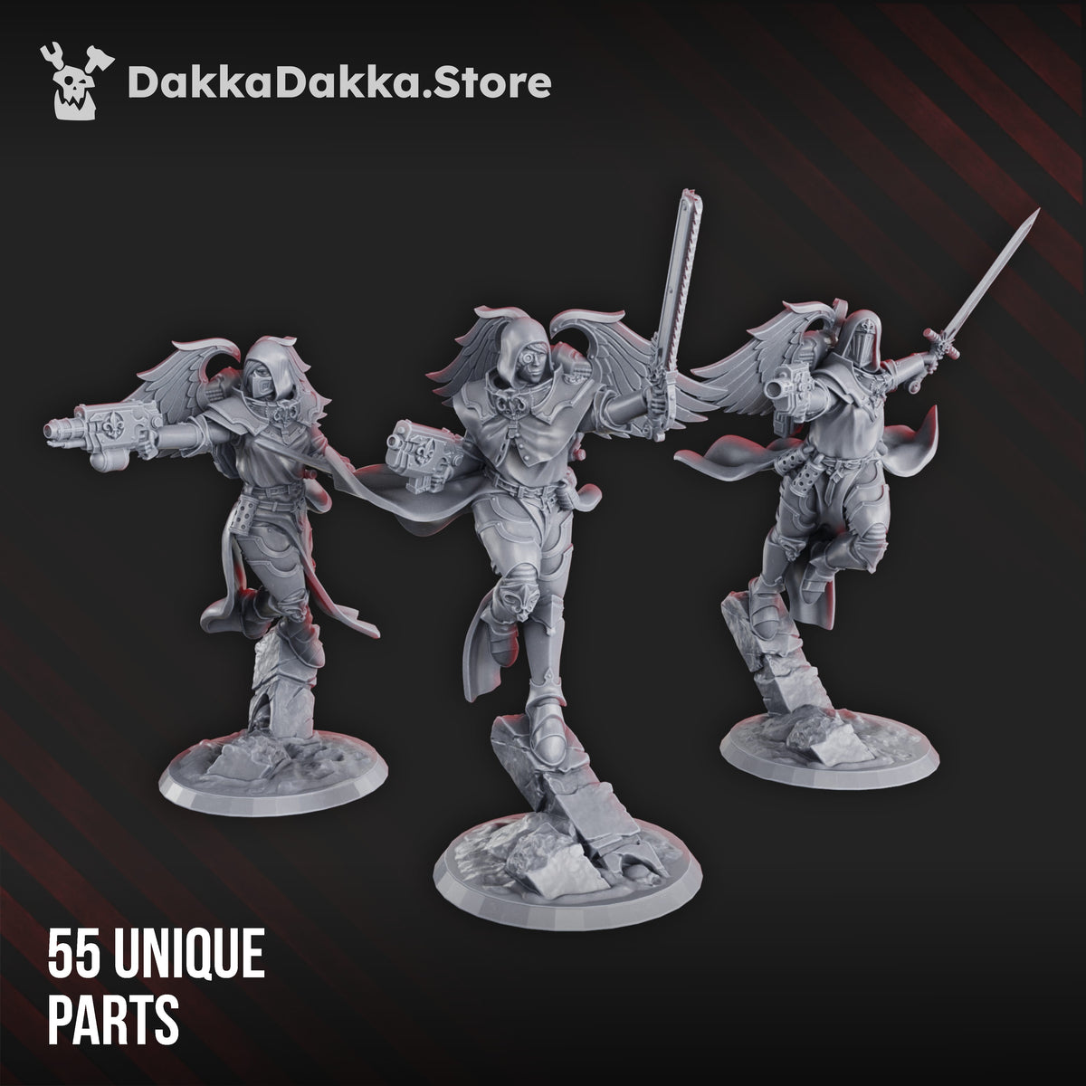 Tabletop Terrain Miniature Angels of War (build kit)