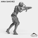 Tabletop Terrain Miniature Anna Sanchez - Bomber Girls