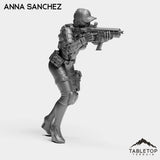 Tabletop Terrain Miniature Anna Sanchez - Bomber Girls
