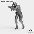 Tabletop Terrain Miniature Anna Sanchez - Bomber Girls