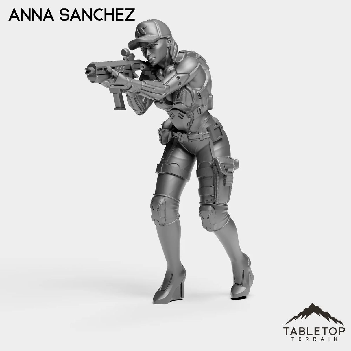 Tabletop Terrain Miniature Anna Sanchez - Bomber Girls