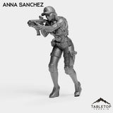 Tabletop Terrain Miniature Anna Sanchez - Bomber Girls