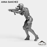 Tabletop Terrain Miniature Anna Sanchez - Bomber Girls
