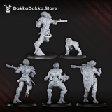 Tabletop Terrain Miniature Anunnaki Tribe Hunters (parts 1 & 2)