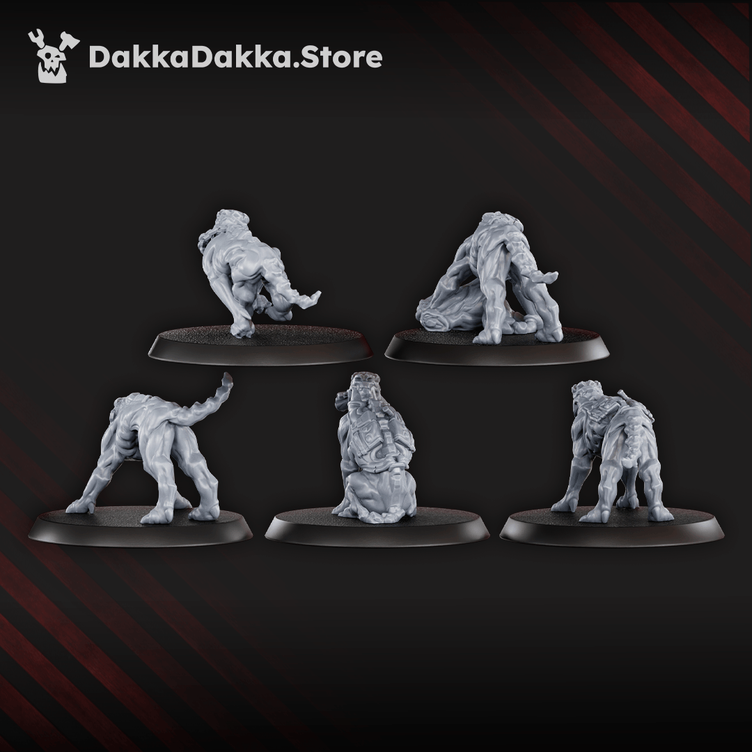 Tabletop Terrain Miniature Anunnaki Tribe Watchdogs