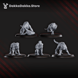 Tabletop Terrain Miniature Anunnaki Tribe Watchdogs