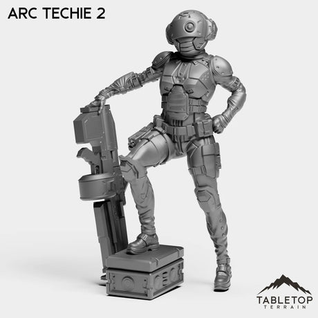 Tabletop Terrain Miniature ARC Techie 2 ARC Techie - ARC Unit