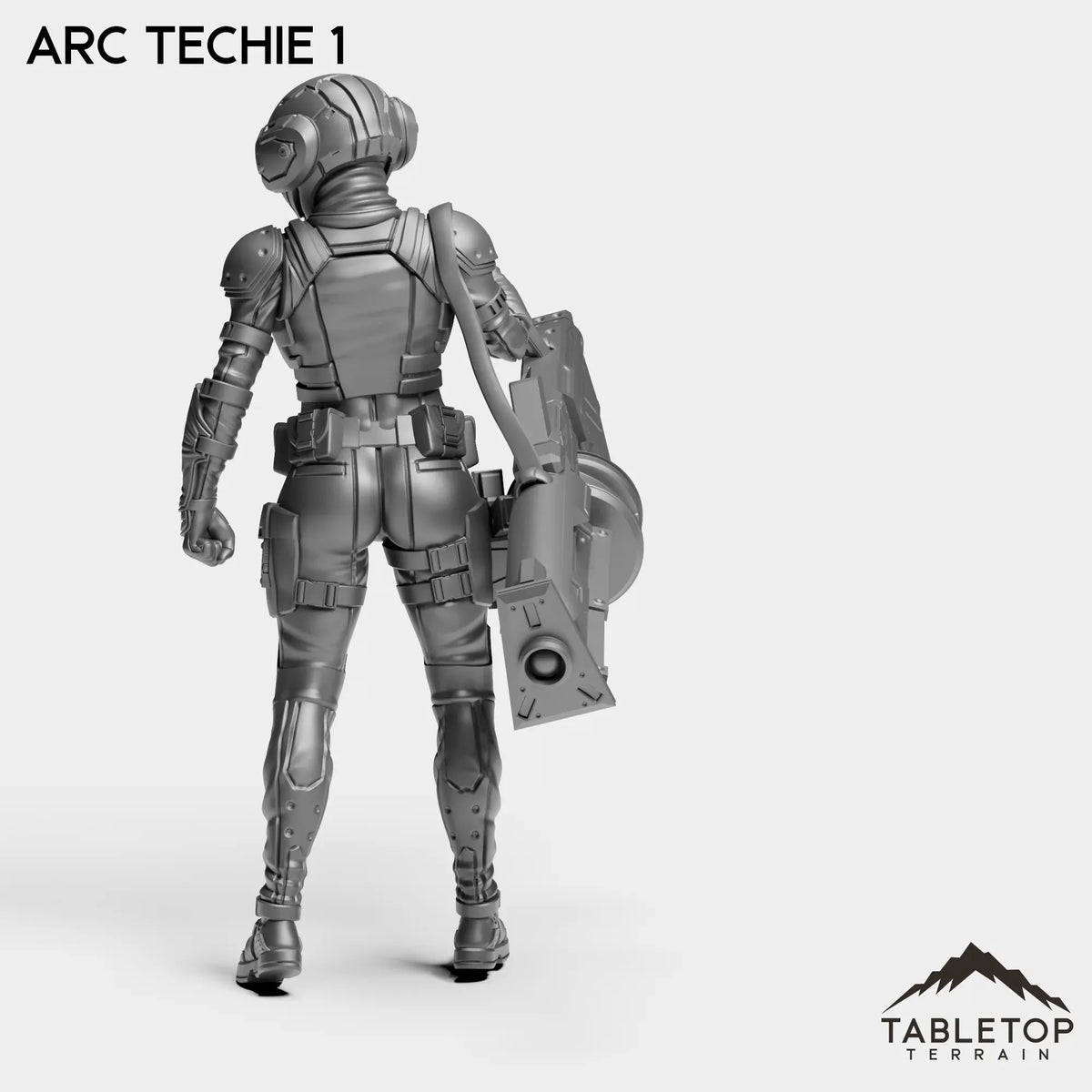 Tabletop Terrain Miniature ARC Techie - ARC Unit