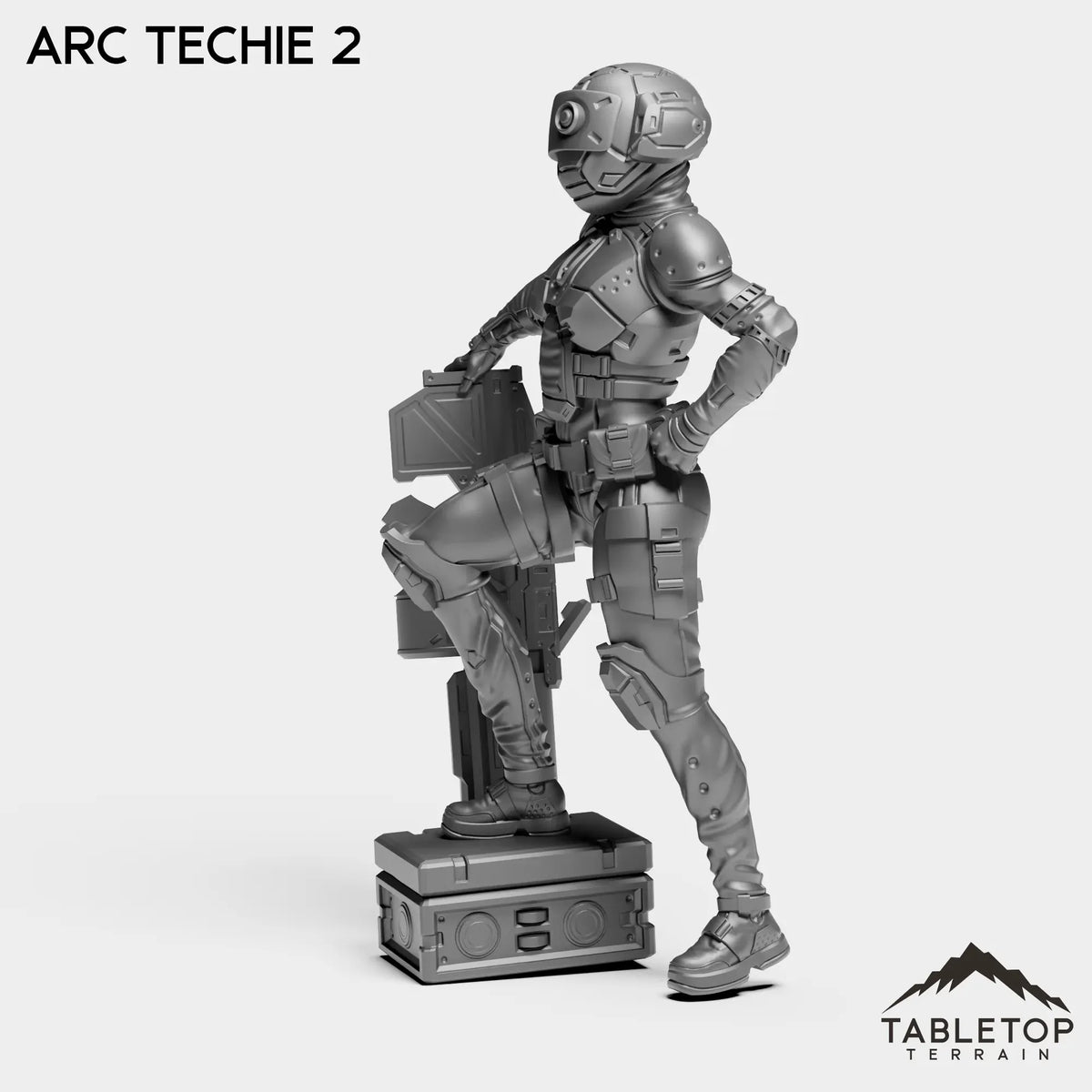 Tabletop Terrain Miniature ARC Techie - ARC Unit