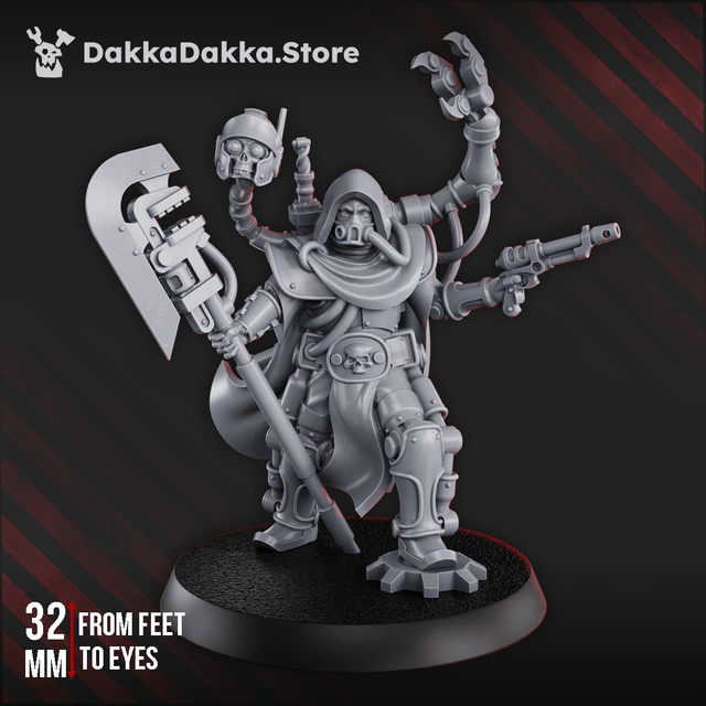 Tabletop Terrain Miniature Archimech Engineer