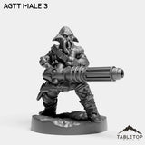 Tabletop Terrain Miniature Arctic Guerrilla Trench Troops
