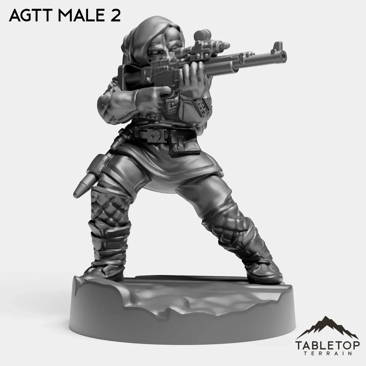 Tabletop Terrain Miniature Arctic Guerrilla Trench Troops
