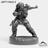 Tabletop Terrain Miniature Arctic Guerrilla Trench Troops