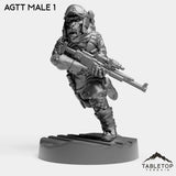 Tabletop Terrain Miniature Arctic Guerrilla Trench Troops